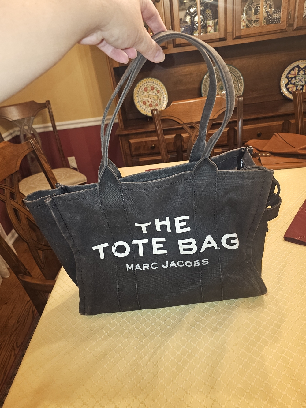Marc Jacobs 16" The Tote Bag in Black - Picture 16 of 16